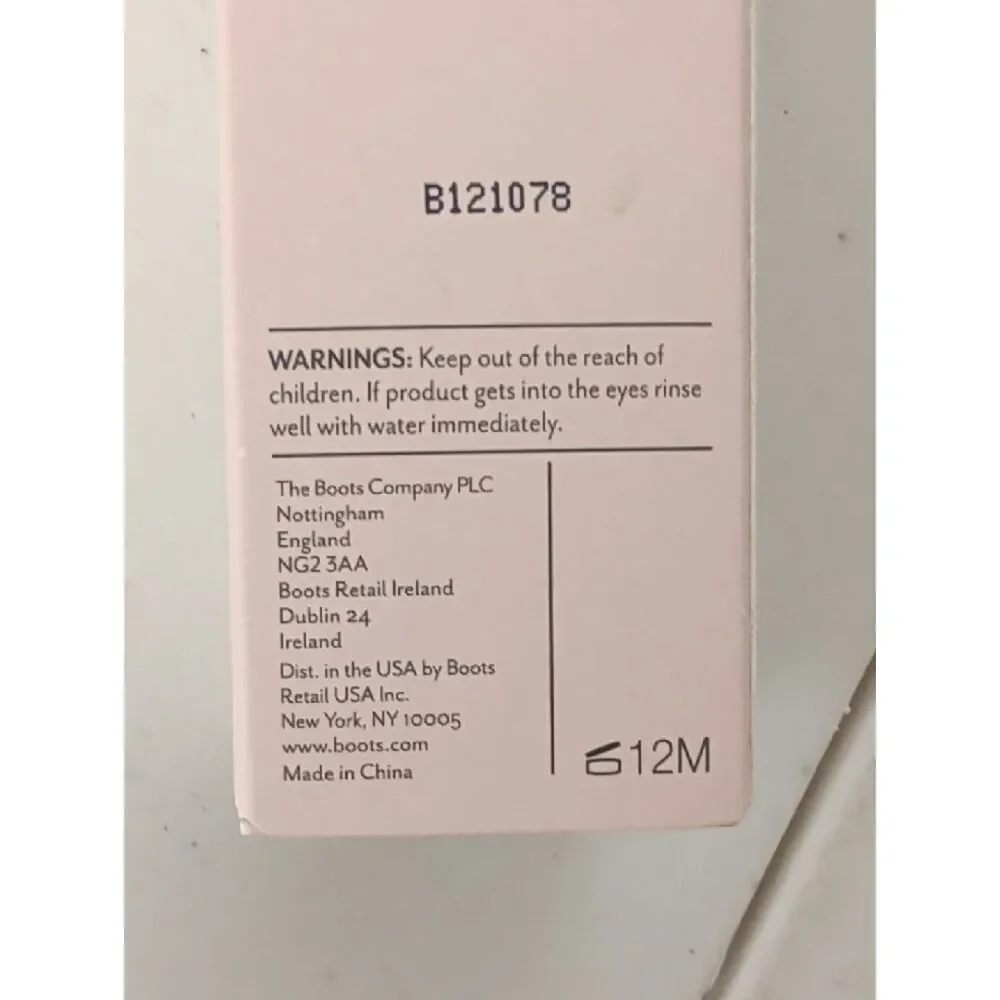 Boots gentle squalane
